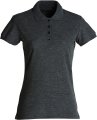 Dames Polo Clique Basic 028231 Antracite melange